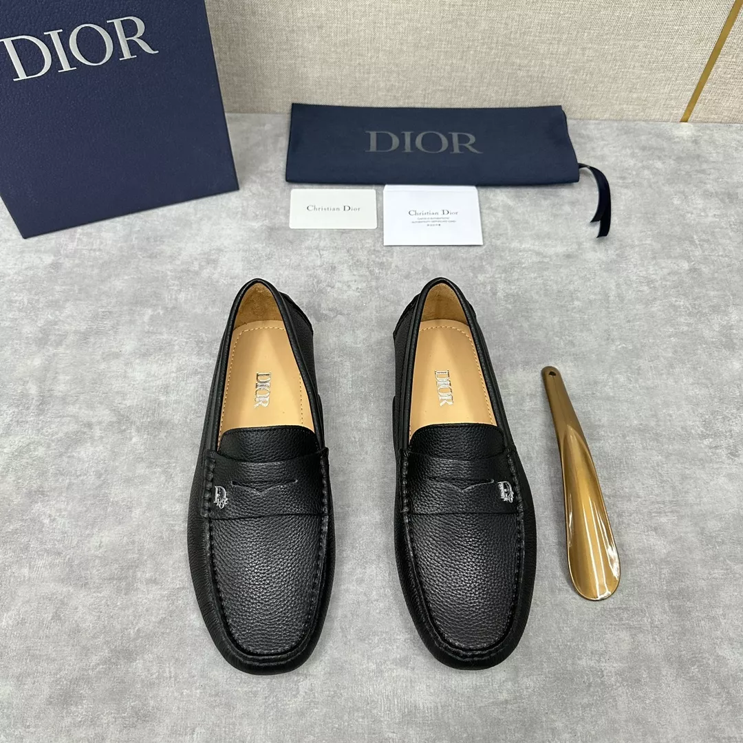 christian dior cuir chaussures pour femme s_12744651